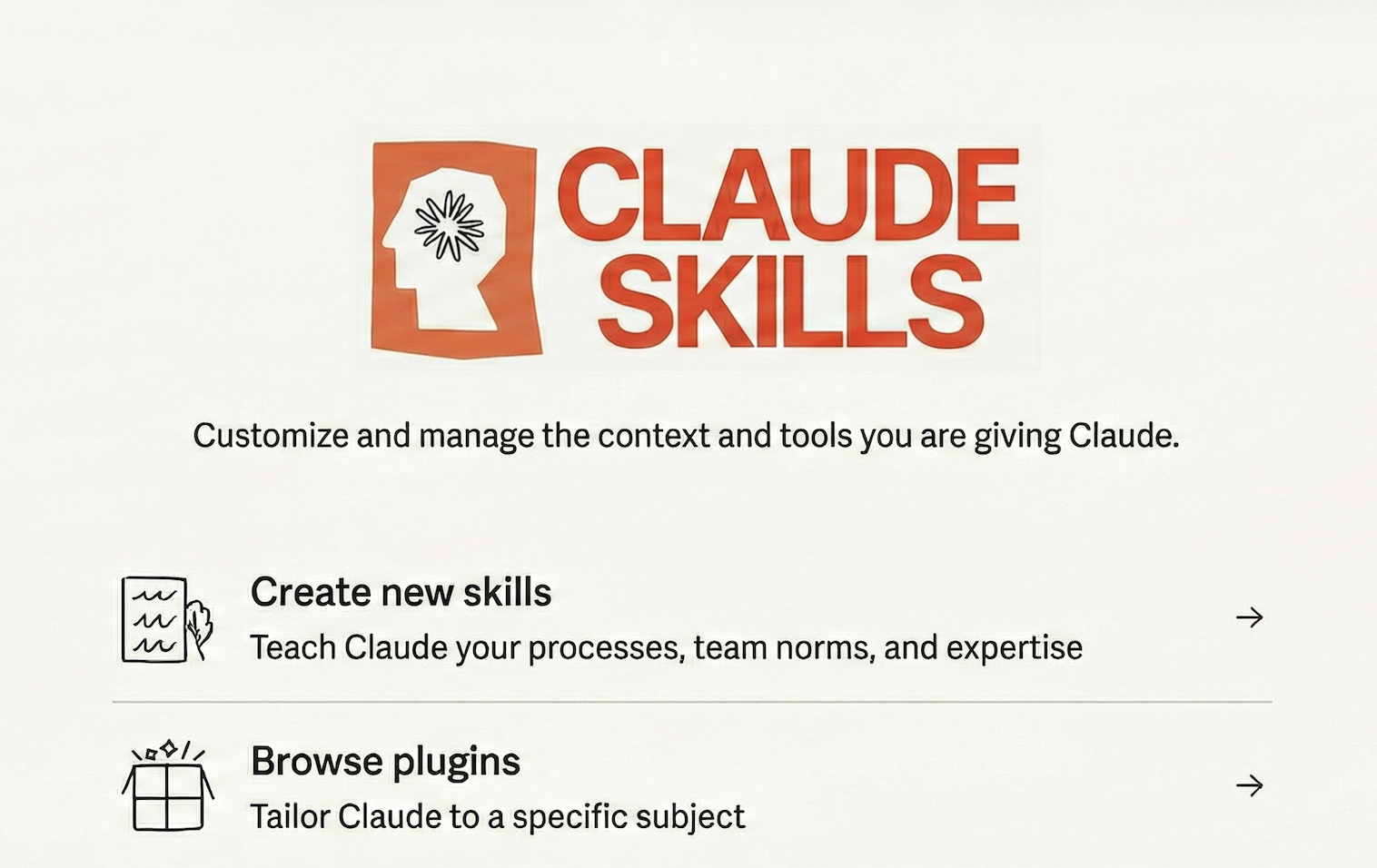 Claude Skills feature — build custom AI workflow automation