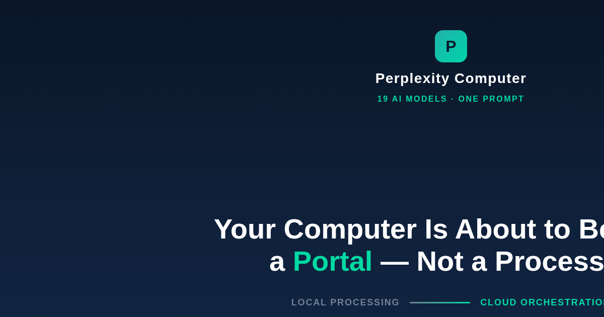 Your Personal Computer Is About to Become a Portal — Not a Processor ...